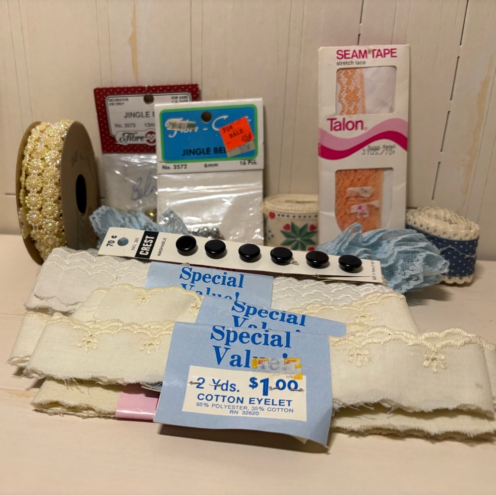 Crafting Essentials Bundle with Lace and Seam Tape